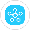 floating samsumg smart things icon
